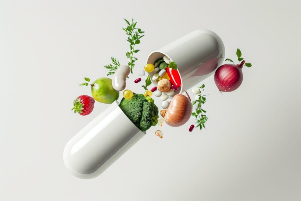 gezonde Vitamine pil Hier staat een voorbeeld van een gezonde vitamine pil