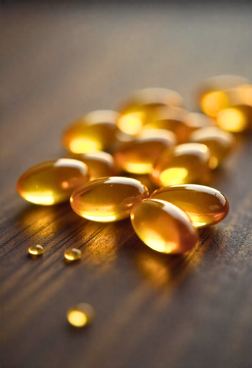 een paar omega 3 visolie tabletten