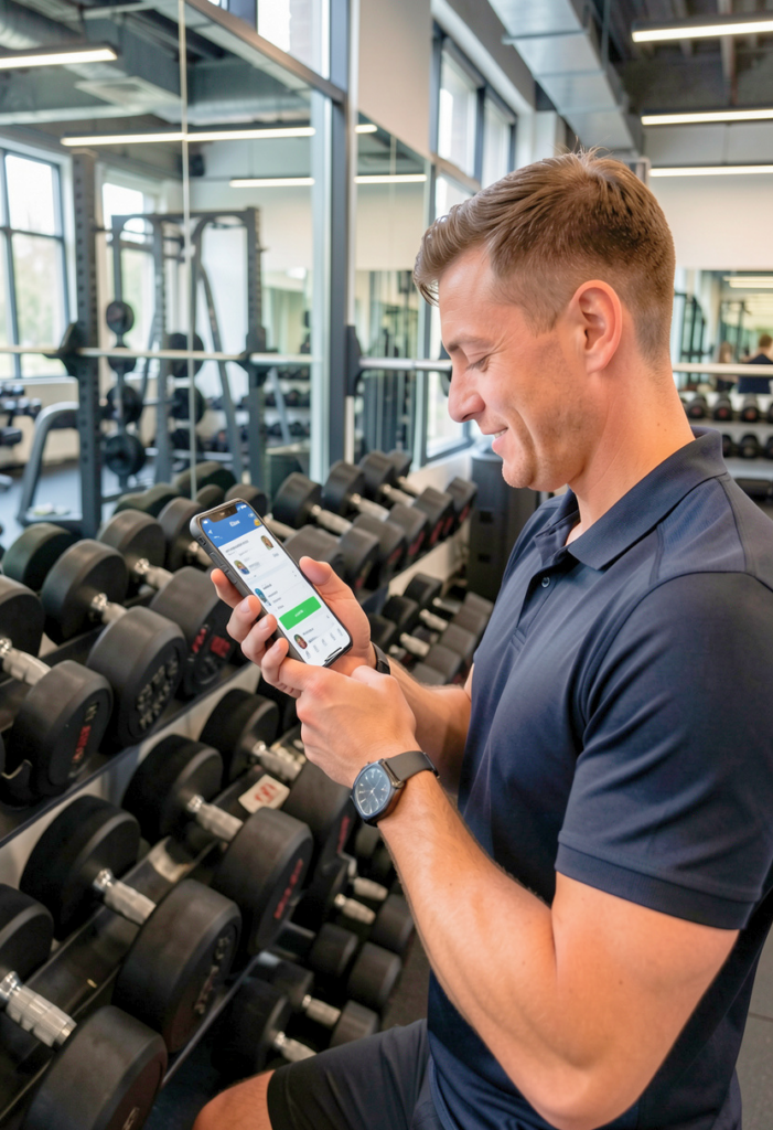 Trainingsschema beginners – persoon die begint met krachttraining in de sportschool