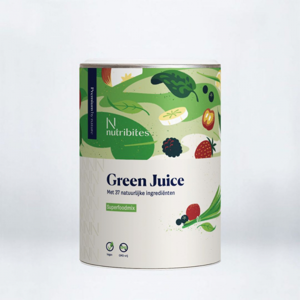 Nutribites green juice verpakking