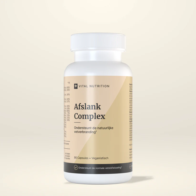“Afslank Complex supplement met 90 capsules van Vital Nutrition productpagina