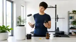 Sporter vergelijkt whey, creatine, omega 3-visolie en vitamines om passende supplementen te kiezen.