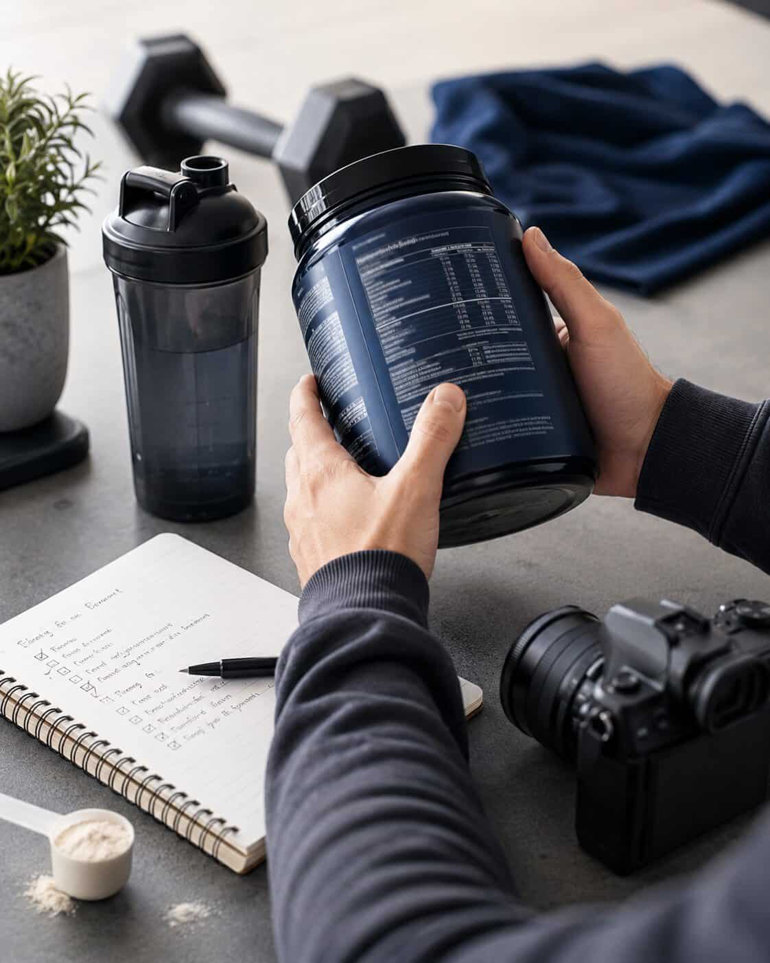 Beoordeling van een fitnesssupplement voor een gesponsorde productreview.
